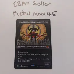 MTG Near Mint Sheoldred, the Apocalypse Showcase Art Dominaria United (DMU) #331 - Image 1