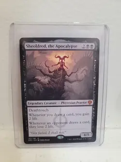 Magic 2022 MTG DMU 107 Non-Foil Sheoldred, the Apocalypse Dominaria United MINT - Image 1