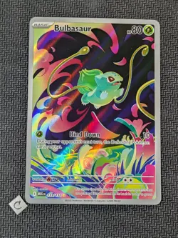 Bulbasaur 133/132 - Mega Evolution Illustration Rare Pokemon TCG NM - Image 1