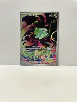 Bulbasaur 133/132 Mega Evolution Illustration Rare Holo Card Pokemon TCG NM - Image 1