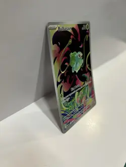 Bulbasaur 133/132 Mega Evolution Illustration Rare Holo Card Pokemon TCG NM - Image 3