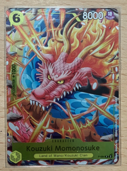 One Piece Card Game TCG - Momonosuke (P-064) english Promo Card - Image 1