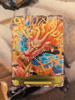 Kouzuki Momonosuke P-064 One Piece Card Game Promo Card - Image 1