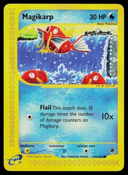 Pokemon Card - Magikarp Expedition 118/165 Common - Image 1