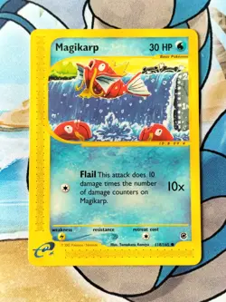 Magikarp #2 - 118/165 Expedition Base Set - Common Pokemon Card - Image 1