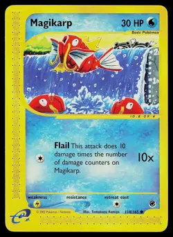 Magikarp - 118/165 - Common - Expedition - Pokemon Card - Image 1