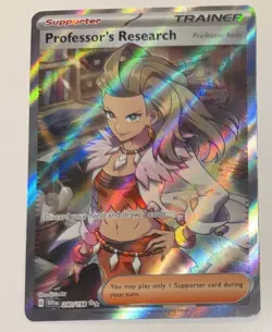 Pokemon Professor’s Research Professor Sada 240/198 TCG Scarlet And Violet LP - Image 1