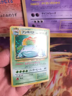 Pokemon Karte Card Bisaflor Venusaur Base Expansion Set Holo Wotc japanese NM- - Image 2