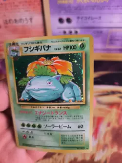 Pokemon Karte Card Bisaflor Venusaur Base Expansion Set Holo Wotc japanese NM- - Image 4