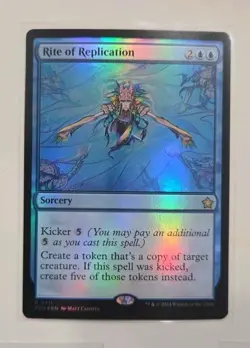 MTG Foundations Gilded Lotus/Gratuitous Violence 5 Card Lot FOIL Rare NM - Image 3