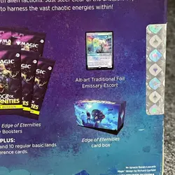 Magic the Gathering MTG: Edge of Eternities Bundle Box, Sealed Box is Worn - Image 3