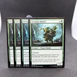 Avenging Hunter x 4 CLB Regular MTG Playset - Image 1