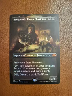 Yawgmoth, Thran Physician *FOIL Borderless* [DMR] Dominaria Remastered - Image 1