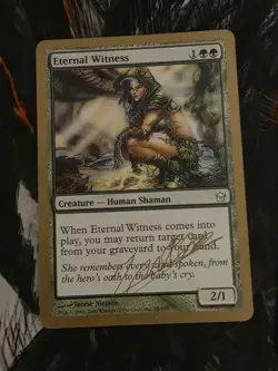 Eternal Witness - 2004 Julien Nuijten LP-EX World Championship WCD Magic MTG - Image 1