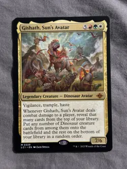 Gishath, Sun's Avatar The Lost Caverns of Ixalan Regular - Image 1