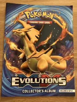 Pokemon X Y Evolutions Collector’s Album Volume 2 of 2 **Album Only, No Cards** - Image 1