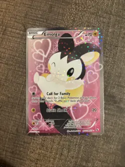 Pokemon TCG Emolga RC23/RC25 Full Art Ultra Rare Legendary Treasures LP - Image 1