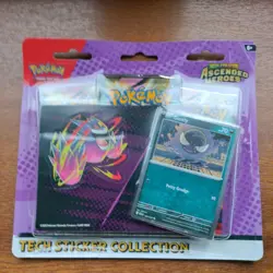 Pokemon Tcg Ascended Heroes Tech Sticker Collection Gastly New Sealed - Image 1