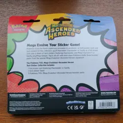 Pokemon Tcg Ascended Heroes Tech Sticker Collection Gastly New Sealed - Image 2