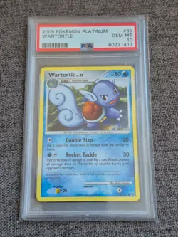 65/127 Wartortle Platinum Pokemon Card PSA 10 POP 3 - Image 1