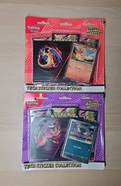 Pokemon Tcg Ascended Heroes Tech Sticker Collection charmander New Sealed - Image 1