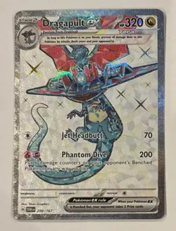 Dragapult EX 200/167 Ultra Rare Holo Pokemon TCG Twilight Masquerade - Image 1