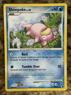 Pokemon TCG Card 2008 Great Encounters - Slowpoke 82/106 - Image 1