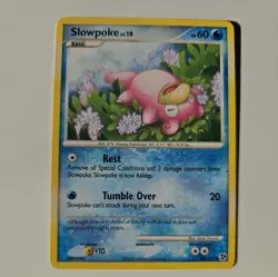 Slowpoke Great Encounters Pokemon TCG 82/106 Diamond & Pearl Common - Image 1