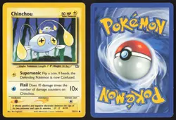 Pokemon TCG | Chinchou 55/111 | Common | Neo Genesis | Moderately Played - Image 1