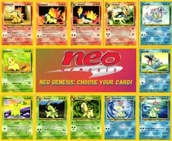 Pokemon 2000 Neo Genesis Singles - Pick Your Cards & Complete Your Set! - Image 1