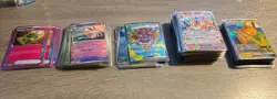 Pokemon Lot Ex,Gx,V,Full Art, Masterball And More 129 Cards Nm-M Read Desc. - Image 1
