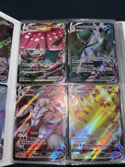 Pokemon Binder Filled With Vstar, Vmax, V, Ex, Gx Cards And Others - Image 4