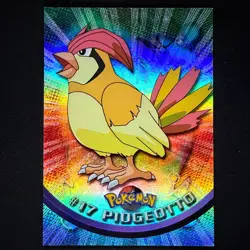 topps Pokemon TV Animation Edition Series 1 Rainbow Holo Foil #17 Pidgeotto - Image 1