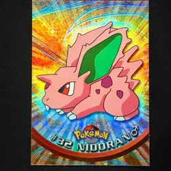 topps Pokemon TV Animation Edition Series 1 Rainbow Holo Foil #32 Nidoran Boy - Image 1