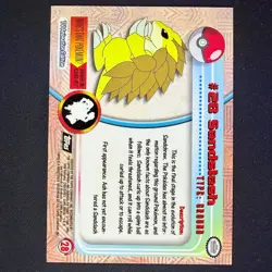 topps Pokemon TV Animation Edition Series 1 Rainbow Holo Foil #28 Sandslash - Image 2