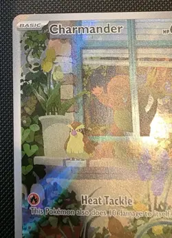 x4 Pokemon TCG Charmander 044 Holo Black Star Promo 2023 SVP Obsidian Flames - Image 3