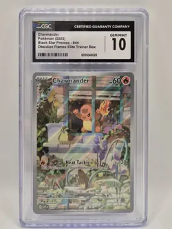 Pokemon TCG - S&V Obsidian Flames - 2023 - CGC 10 - Charmander Promo - 044🔥 - Image 1