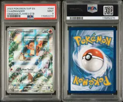 Pokemon TCG Obsidian Flames Charmander #044 SVP en Black Star Promo PSA 9 - Image 3