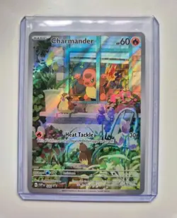 Charmander 044 SVP Obsidian Flames ETB Promo Rare Holo Pokemon Card TCG NM - Image 1