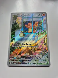 Charmander 044 SVP Obsidian Flames ETB Promo Rare Holo Pokemon Card TCG NM - Image 4