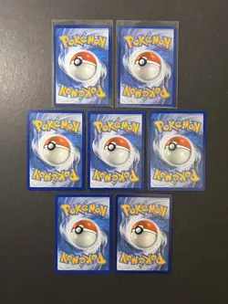 7 Scorbunny Pokemon Card Collection SWSH SV Reverse Holo 25th PTCG - Image 2