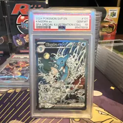 Kingdra ex 131 Sv: Scarlet & Violet Promo Cards Holo PSA 10 - Image 1