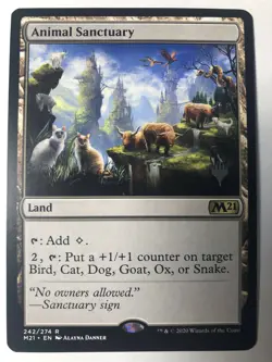 Animal Sanctuary MTG Core 2021 Promo Pack NM - Image 1