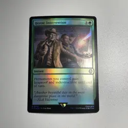 Heroic Intervention #202 Foil | Light Play | Fallout Magic MTG - Image 1