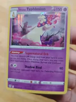 Hisuian Typhlosion Holo Holo Rare Astral Radiance 052/189 NM Pokemon - Image 1