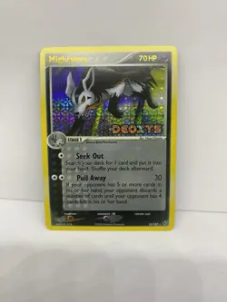 MIGHTYENA 12/107 EX Deoxys REVERSE HOLO RH rare Pokemon TCG card NM - Image 1