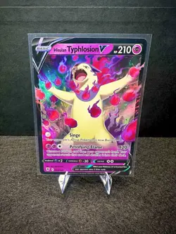 Hisuian Typhlosion V 053/189 SWSH10: Astral Radiance Pokemon TCG Card NM - Image 1