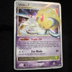 Uxie LV.X 146/146 UR Pokemon Legends Awakened 2008 Vintage Ultra Rare Holo MP - Image 3