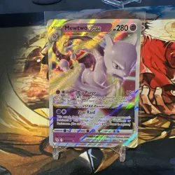 2022 Pokemon Pokemon GO Mewtwo VSTAR 031/078 NM - Image 1
