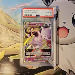 Pokemon Go Mewtwo Vstar #031/078 PSA 10 Gem Mint 💎 - Image 1